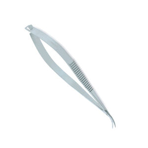 Ciseaux chirurgicaux microscopiques manuels de qualité supérieure en acier inoxydable avec lames angulées et pointe incurvée – Kit d'instruments - Product Image 2