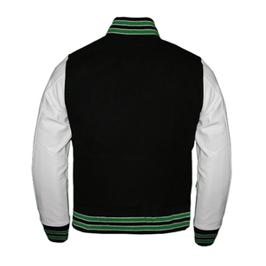 Top Quality Letterman Varsity <b>Jackets</b> Wool Body Genuine Leather Sleeves Winter Wear <b>Smart</b> and Stylish <b>Mens</b> <b>Jacket</b> - Product Image 5