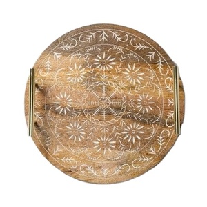 Aaliyan ถาดไม้อิมเพ็กซ์สำหรับห้องครัวและใช้ในบ้าน - Product Image 1