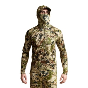 Sudadera con capucha de camuflaje digital informal para hombre, forro polar transpirable con diseño de gran tamaño, ropa de calle de otoño antiestática, Sudadera con capucha - Product Image 1