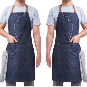 New Style Use Daily Back Heavy Duty high quality Wear Green ColorCleaning Cross Adjustable Working <b>Apron</b> Kitchen - Product Image 1