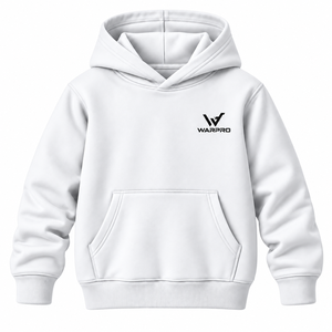 Sweat-shirt à capuche unisexe blanc, coupe classique, en polyester/coton tricoté, décontracté, avec poche avant, écologique, respirant, pour l'hiver - Product Image 4