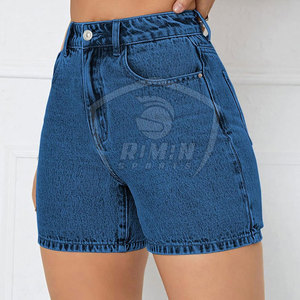 Shorts de Mezclilla para Mujer, Último Estilo, Diseño Personalizado, Servicios OEM, Precio Bajo, Shorts de Mezclilla de Moda para Mujer - Product Image 3