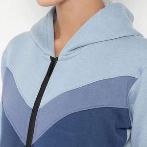 Combinaison de sport à manches longues pour femmes, survêtement ample en molleton 100% coton, idéal pour la course et le fitness en hiver, pour filles - Product Image 6