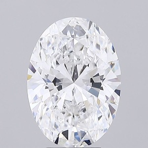 Sélection exclusive 1.08 Carat Ovale Lab Grown Diamond E Color VS1 Clarté IGI Certifié CVD Type 2A Bijoux de fiançailles - Product Image 3