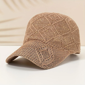1pc Sporty Waterproof Unisex Breathable Mesh Large Square Baseball Cap <b>Summer</b> Duckbill Cap - Product Image 1