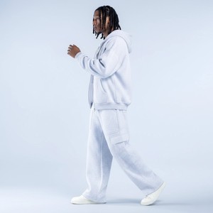 Sudaderas con Capucha de Punto para Hombre, de Alta Calidad, con Logotipo Personalizado, al por Mayor, Casuales, Extra Grandes, con Cierre, Resistentes al Viento, de Manga Larga y con Bolsillos - Product Image 5