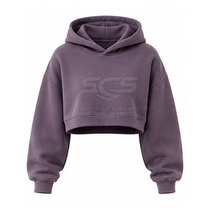 Ensemble de sweats à capuche courts avec haut et bas assortis, tissu doux, coupe confortable et style simple pour femmes - Product Image 6