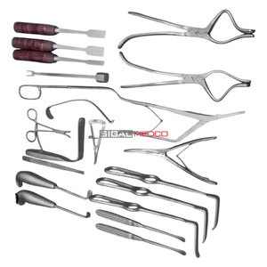 Juego de Instrumentos Quirúrgicos Maxilofaciales Manuales de Primera Calidad, Kit de Herramientas de Cirugía Plástica Profesional de Alta Calidad, Acero Inoxidable - Product Image 5