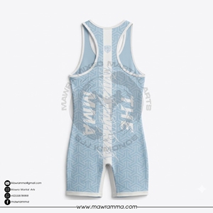 Traje de Lucha Libre Personalizado Sublimado Premium para Hombre, Elástico, Transpirable, de Spandex, para MMA y Grappling, Ligero y Duradero - Product Image 4