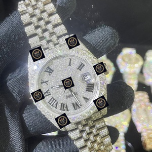 Reloj Imperial Jewels de Acero Inoxidable con Moissanita, Caja de 42 mm, GPS, Visualización de Fecha, Unisex, de Lujo, con Movimiento Mecánico - Product Image 2