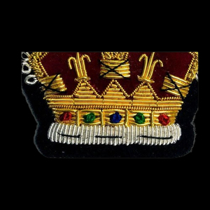 Badge de blazer en tissu toile 3D brodé à la main, entièrement personnalisé, de haute qualité, pour uniformes, tendance - Product Image 3