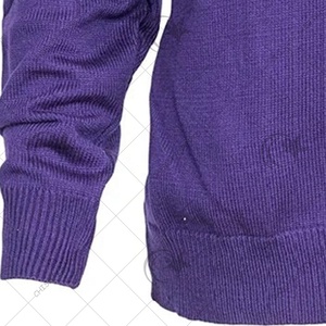 Custom sweater with embroidery Wholesale sweater winter casual sweater men <b>cardigan</b> - Product Image 5