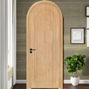 Puerta Interior Dewoo de Diseño Arqueado Moderno, Superficie Acabada Impermeable de WPC - Product Image 4