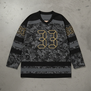 ชุดฮอกกี้น้ำแข็งราคาส่งถูก ออกแบบเองได้ เสื้อกีฬา เสื้อฮอกกี้น้ำแข็ง - Product Image 3