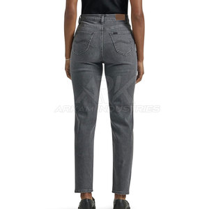 Custom Logo Quick Drying Women <b>Jeans</b> Pants Casual Wear Women <b>Jeans</b> Pant High Quality Women Pant - Product Image 3