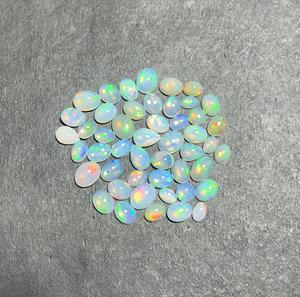 Gemas Trimurti AAA+ de Gran Calidad, Ópalo Natural Cabujón Pulido de Formas Mixtas, Gema de Ópalo de Fuego de Rajasthan de Gran Tamaño - Product Image 4