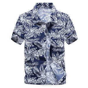 เสื้อเชิ้ตฮาวายลายพิมพ์ทรอปิคอลแฟชั่นสำหรับผู้ชายไซส์ใหญ่พิเศษ คุณภาพสูง ระบายอากาศได้ดี แห้งเร็ว เหมาะสำหรับวันหยุดพักผ่อนที่ชายหาด ประจำฤดูร้อนปี 2026 - Product Image 1