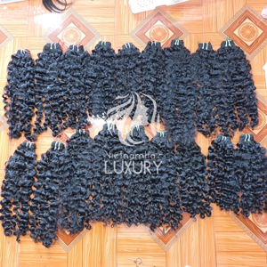 Cheveux humains vierges Remy vietnamiens 100% naturels, rebondissants, double trame, pour toutes les couleurs, qualité supérieure - Product Image 5