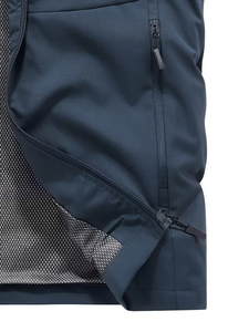 Custom Men's Winter Solid Canvas Vest Hoodie <b>Jackets</b> Multi-Pocket Zipper Breathable Outdoor/Utility Hiking Photography Fishing - Product Image 6