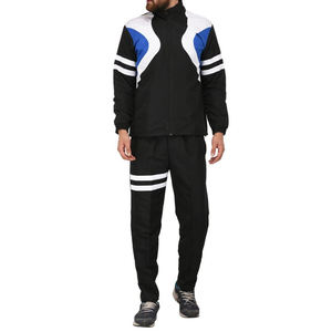 OEM Service Windbreaker Unisex Sports 2 Piece Windbreaker Set Street Style <b>Polyester</b> <b>Tracksuit</b> for Men - Product Image 1