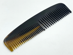 Peine de cuerno de búfalo hecho a mano, de lujo, para desenredar el cabello, peinar la barba, antiestático, para hombres, entre los más vendidos. - Product Image 1
