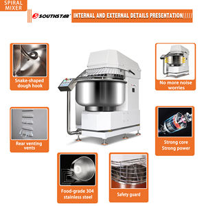 Nouvelle machine en acier inoxydable Southstar 380V, grand volume et faible bruit, 100 kg, avec conception super puissante et double moteur - Product Image 4