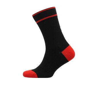 Chaussettes pour hommes en coton et polyester à motif uni, durables, pour un usage quotidien, nouveau style, respirantes et confortables - Product Image 4