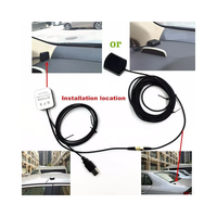 Endüstriyel Sınıf Rtk Gps L1 L2 L5 Araç Takip Anteni Filo Yönetimi için Abs Pc Malzemesi Profesyonel Çözüm