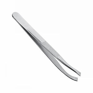 Pinzas Profesionales de Acero Inoxidable para Cejas con Etiqueta Personalizada, Pinzas Duraderas para Recortar y Definir Cejas con Punta Inclinada, Esenciales de Belleza - Product Image 2