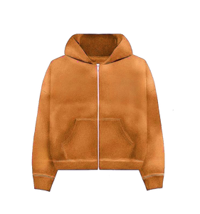 Sweats à capuche surdimensionnés de qualité supérieure pour hommes et femmes Pull épais d'hiver avec techniques brodées et perlées Style décontracté - Product Image 2