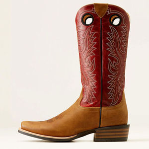 Botas de Boxeo Estilo Cowboy Hechas a Medida Directamente de Fábrica, Cuero Genuino, Plantilla de Goma y Algodón, Duraderas - Product Image 4