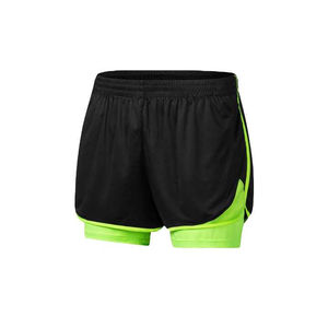 Shorts Awrah décontractés personnalisés pour hommes, mi-cuisse, taille élastique, couleur unie, 100 % nylon - Product Image 5