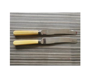 Premium Stainless Steel <b>Bone</b> <b>Handle</b> Spoon Fork <b>Knife</b> Flatware Dining Set Luxury Traditional Style Party Use - Product Image 5