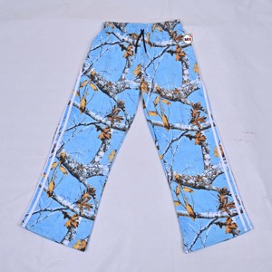 <b>Camouflage</b> Pants Women Mid Waist Elastic Loose Fit Full Length Autumn Print Side Stripe Casual Breathable Polyester Trousers - Product Image 6