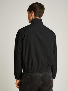 Chaqueta Bomber Verde Avirex para Hombre, Estilo Casual Vintage, Poliéster/Satén, Cuello Alto, Logotipo Frontal, Cierre de Cremallera Estándar, Invierno - Product Image 3