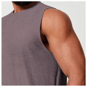 Men Comfortable Stretchy <b>Singlet</b> Casual Sport Quick DryTank Top Solid Breathable Active Vest Basketball <b>Running</b> Loose Tops - Product Image 6