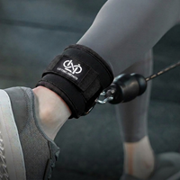 Accessoires de gym : Sangles de cheville rembourrées en néoprène pour musculation et machines à câble – Production de manchettes de cheville pour gymnastique