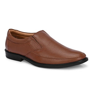 Chaussures d'affaires en cuir véritable pour hommes, chaussures de bureau formelles, en cuir de vache souple, confortables, à lacets - Product Image 1