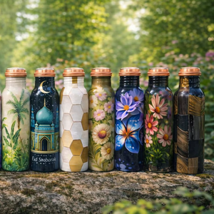 Bouteille de bière en cuivre de qualité supérieure, design classique, hermétique, anti-fuite, grande capacité, bouchon push-pull, compatible lave-vaisselle, cadeau d'affaires - Product Image 6