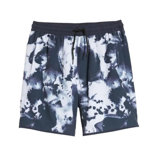 Shorts de sport pour hommes au design personnalisé, motif uni, décontractés, 100% coton respirant - Product Image 1