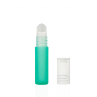 Échantillon de déodorant Roller Ball en plastique multicolore 5ml Roll On Bottle