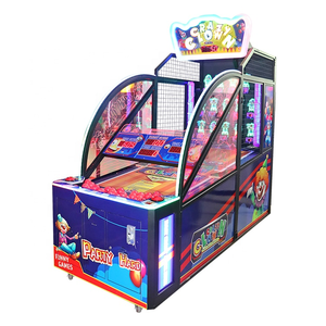 Crazy Clown Ticket Redemption Arcade <b>Machine</b> Ball Toss Coin Operated Prize Game 150W - Product Image 5