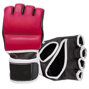 Guantes de MMA Personalizados, MOQ 10 Pares, Venta al Por Mayor, Fabricante OEM de Cuero PU - Product Image 1