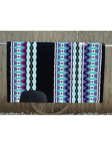 Tapis de selle western en laine, couverture de selle pour cheval, fabrication OEM personnalisée, approvisionnement en gros, export, fabricant - Product Image 3