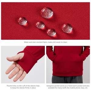 Nueva Sudadera con Capucha de Moda Otoño, Pasamontañas Personalizado con Cremallera, Gorro Doble Sólido, Prenda Exterior para Hombre y Mujer, Básicos de Invierno - Product Image 5