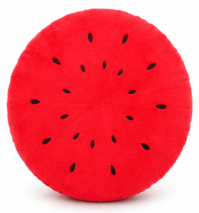 Cojín de Peluche con Forma de Sandía, Almohada Suave, Decoración para Sofá/Cama, Regalo, Juguete para Abrazar para Niños, Venta al Por Mayor OEM - Product Image 1