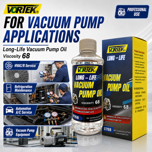 VORTEK 8768 Long Life <b>Vacuum</b> <b>Pump</b> Oil Viscosity 68 for HVAC Refrigeration Service - Product Image 6