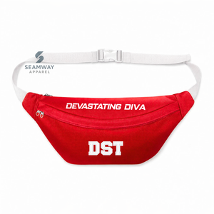 เดลต้า |   ซิกมา |   กระเป๋าคาดเอว Theta Sorority สำหรับผู้หญิง ทำจากผ้า Cordura ใช้ได้ทั้งแบบสะพายข้างและคาดเอว เหมาะสำหรับกิจกรรมกลางแจ้ง กระเป๋าอเนกประสงค์ กระเป๋าคาดเอวแบบลำลอง - Product Image 1