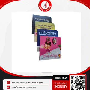 Impression personnalisée de livres cartonnés pour enfants A5 avec des pages en carton épais, des couvertures illustrées colorées et une reliure durable - Product Image 3